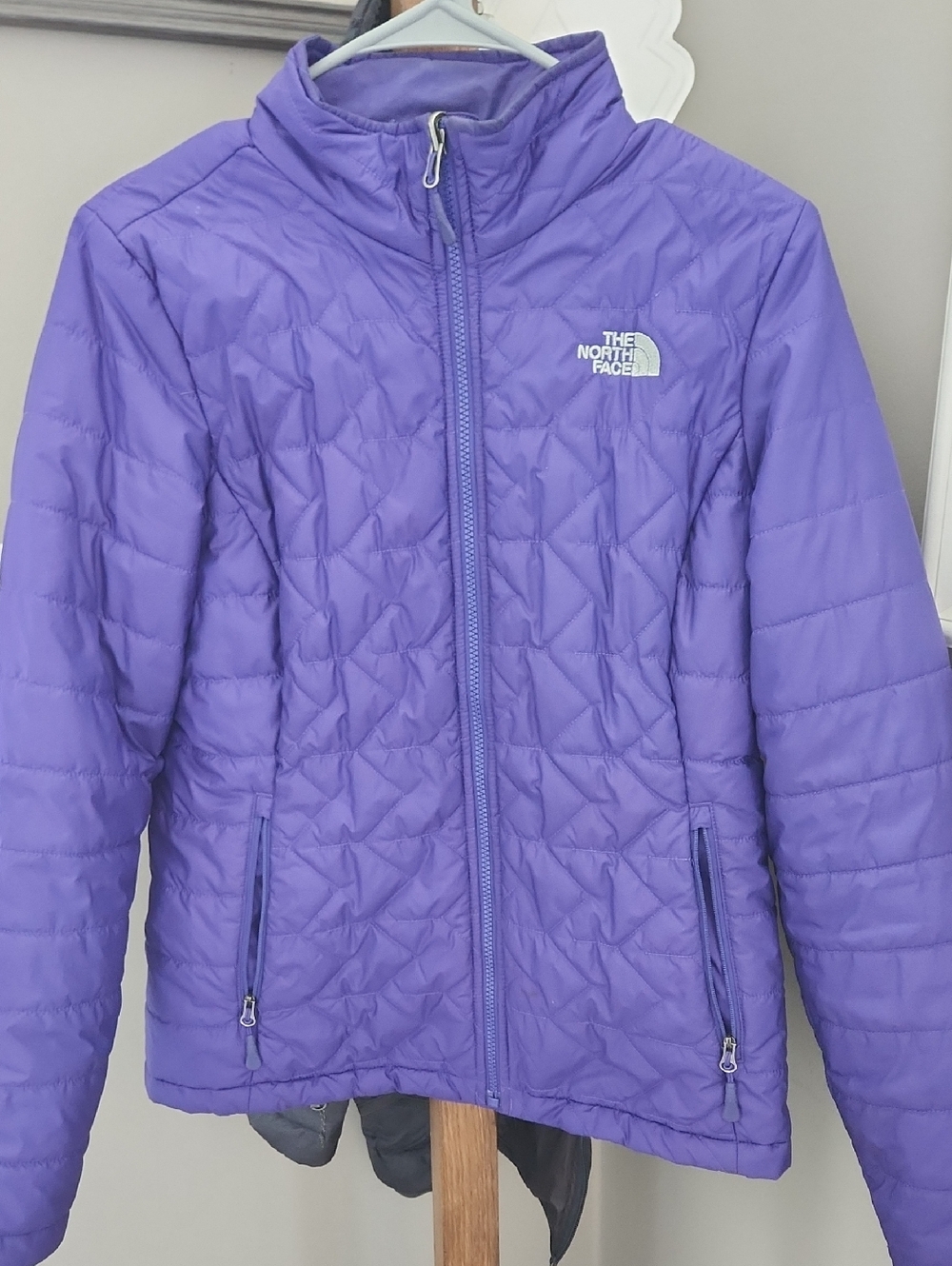 The North Face Purple Lightweight Quilted Puffer Jacket